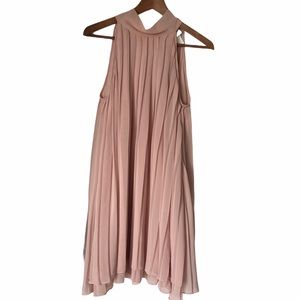 H&M Pleated A-Line Dress